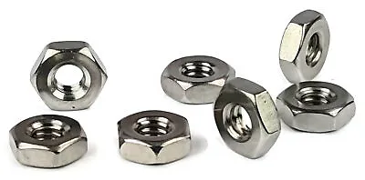 Machine Screw Hex Nuts Coarse & Fine Thread Stainless Steel MS Nuts - #0 To #12 • $20