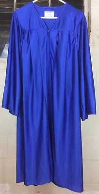 Blue Graduation Gown Choir Robe Excellent Condition Choose Your Size   • $9.99