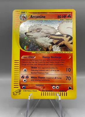 Arcanine H2/H32 Skyridge E-series - Holo Rare Vintage WOTC Pokemon Card • $485
