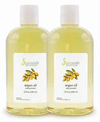 100% Pure Cold Pressed Natural Refined Moroccan Argan Oil 4 Oz To 7 Lbs • $18.50