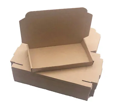 200 - 7 1/2 X 4 1/3 X 1 Brown Corrugated Shipping Mailer Packing Box Boxes • $65.95