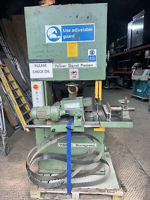 £2250 • Buy Wadkin PBR-hd Resaw Power Feed Bandsaw. Vat Will Be Added