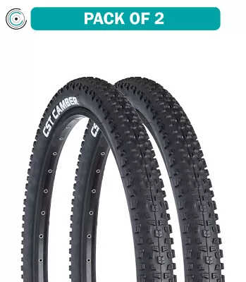 Pack Of 2 CST Camber Tire 29 X 2.25 Clincher Wire Steel Black Mountain Bike • $58.82