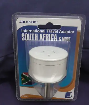 $18 • Buy Jackson Outbound Large Pin Travel Adaptor  AUS/NZ To South Africa/India