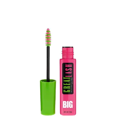 Maybelline ~131 Very Black~ Great Lash BIG Washable Mascara Volumizing Mascara • $6.99