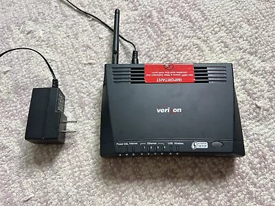 Verizon Actiontec GT704WG Rev. B 4-Port Wireless DSL Modem & Router W/ Adapter • $18.90