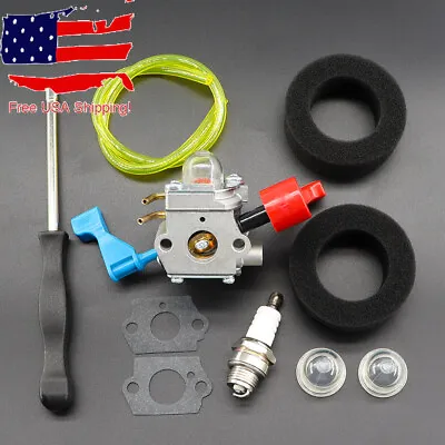 Carburetor Kit For Weed Eater BV1650 B1750 B1750LE WT200LE Gas Handheld Blower • $15.35