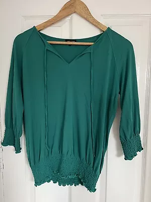 Jaeger Jade Green Top Blouse. Small S • £4.99