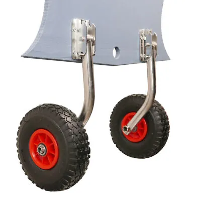 Easy Fold Launching Wheels For Boat Inflatable Dinghy RIB By MiDMarine • £89.50