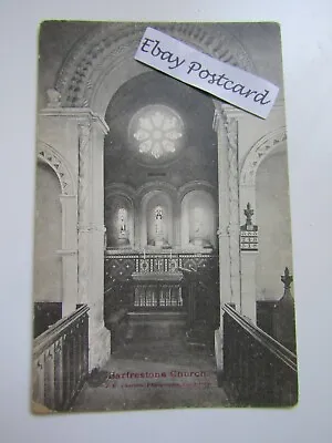 POSTCARD Barfrestone Church By JG Charlton Canterbury • £3