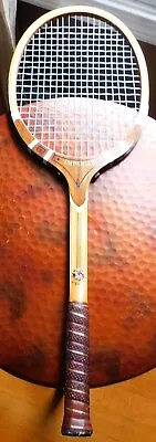 Vintage Imperial Wood Tennis Racket 2L TAD Davis Leather Wrap Handle • $24.50