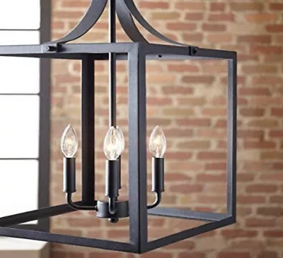 Sea Gull Lighting 5140603-12 Labette Small Three-Light Hanging Light Black • $99.99