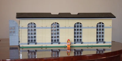 £484.10 • Buy 1930s Steam Locomotive Lego Railway Locomotive Shed Professional Model Moc 9V Expert