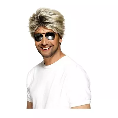 Blonde 80s Wig Adult Miami Vice George Michael Wham Costume • $14.04