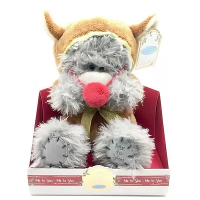 Me To You Tatty Teddy Collectors 9  Plush Bear - Dressed As Reindeer • £19.99