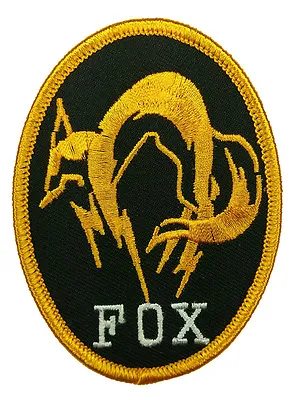 Metal Gear Solid Fox Hound Ps4 Embroidered Iron On  Patch By Miltacusa • £7.55