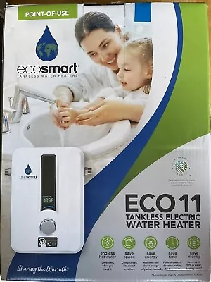 EcoSmart ECO 11 Electric Tankless Water Heater 13KW At 240 Volts • $239.99