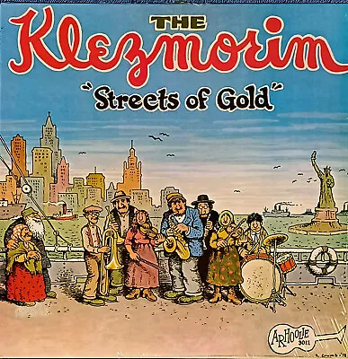Klezmorim - Streets Of Gold - Arhoolie Label  - R. Crumb Cover Art - Sealed Lp • $24.95