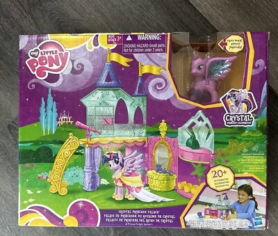 My Little Pony Crystal Princess Celebration Playset With 20+ Accessories NIB • $38.50