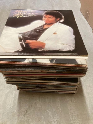 £0.99 • Buy 80s RECORD COLLECTION JOB LOT OF 100 RANDOM ALBUMS, MICHAEL JACKSON, MADONNA