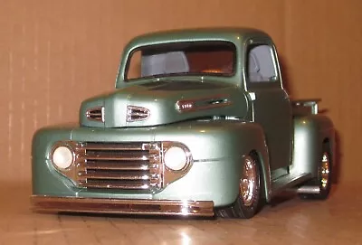 Super-sharp Monogram 1950 Ford F-1 Pickup 1/25 Pro-built/painted Model Kit Truck • $45.97