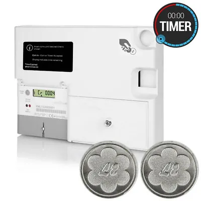 £229.99 • Buy Emlite Electric Digital Token Coin Digital Timer Meter Snooker Washing Dryer