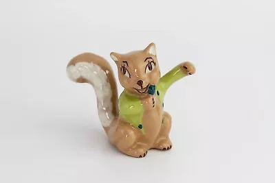 $24.99 • Buy Vintage Ceramic Arts Studio Miniature Singing Squirrel Figurine, Retro Kitsch