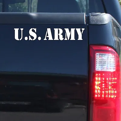  U.S. ARMY  Military Patriotic Vinyl Decal Sticker - Car Truck Door Bumper • $2.69