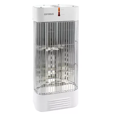 Optimus H-5230 Tower Quartz Radiant Heater White 1500W Ultra Quiet Operation • $121.47