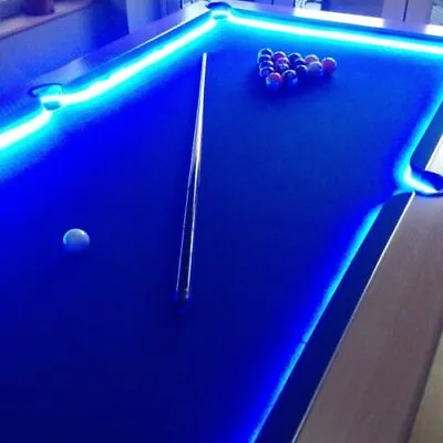 $17.32 • Buy Bar Billiard Pool Table Bumper LED RGB Colour Changing Lights Remote Controlled