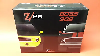 Brm S 01 Black Pack Z-28 Camaro / Boss Mustang 1/24 Ltd Ed Slot 2 Car Set. • £399.99