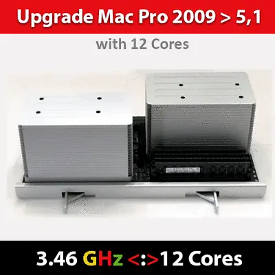 2009 Mac Pro | CPU Tray | 12-Cores 3.46GHz | Model ID 41 51 | NO RAM • $225