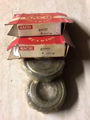 Lot Of (2)6307ZZ Nachi Bearing And (1)Nacho Bearing 6208 ZE C3 6207Z Low Price • $45