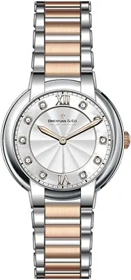 Dreyfuss Ladies Watch With Tone Stainless Steel Bracelet DLB00062/D/01 • £269.99