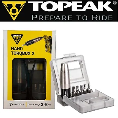 Topeak TT2575 Nano Torqbox-X Torque Range: 2 - 6 Nm Bike • $46.75