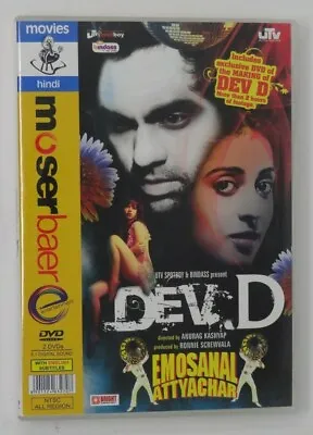 Dev D Abhay Deol Mahie Gill (DVD 2-disc) India Bollywood Hindi *US SELLER* • $3.84
