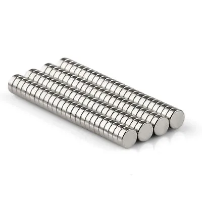 3/16 X 1/16 Neodymium Disc Magnets N50 New Super Strong! -100 Or 500 Pcs • $7.99