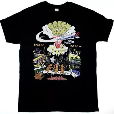 Green Day Dookie Tour 1994 New Black T-shirt • $6.99