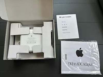 Genuine OEM Apple DVI To ADC Adapter A1006 For Cinema/Studio Display With Box • $30