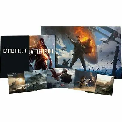 NEW DICE The Art Of Battlefield 1 Collector's Pack Hardcover Art Book W/ Poster • $9.49