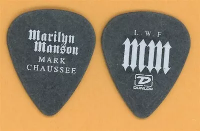 Marilyn Manson Mark Chaussee Vintage Guitar Pick - 2004 Lest We Forget Tour • $14.99