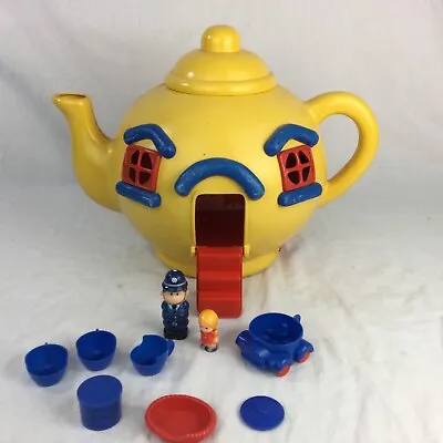 1981 Vintage Bluebird Toys Big Yellow Teapot Tea Pot Retro 80s Playset Car Toy • £39.99
