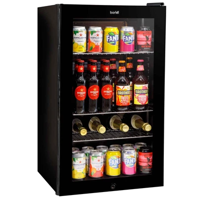 £250.99 • Buy Baridi 85L Under Counter Beer, Drinks & Wine Fridge, Lock, 110xCans 474x840mm