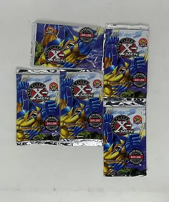 1996 Fleer X-Men Cards Brand New Unopened Pack - 6 Cards Per Pack -5 Packs • $17.50