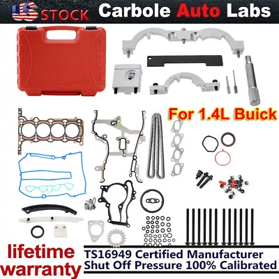 Head Gasket Bolts Kit And Timing Tool Kit For Vauxhall Chevy Cruze 1.0 1.2 1.4T • $188.32