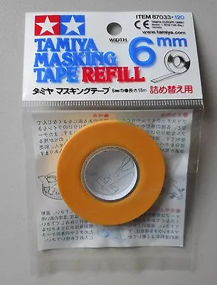 6 Mm Masking Tape Refill Tamiya Car Model Accessory 87033 • $2.99