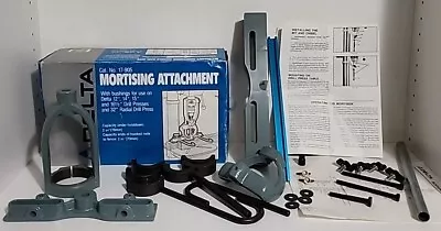 DELTA MORTISING ATTACHMENT No. 17-905 DRILL PRESS MORTISE AND TENON • $59.99