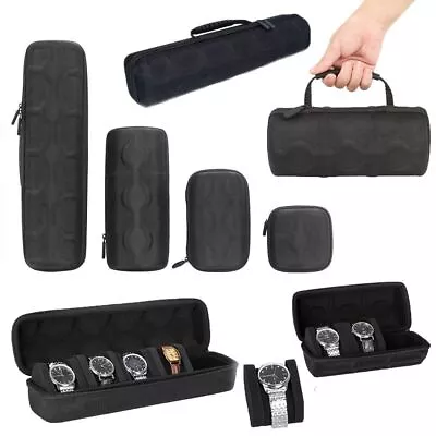 EVA Travel Watch Case Single Storage Box For Watches & Smart Watches 1-6 Solts • £9.36