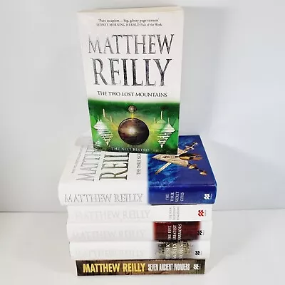 Matthew Reilly 6x Book Lot #'s 2-7 Lost Secret Legendary Greatest Sacred Ancient • $34.25