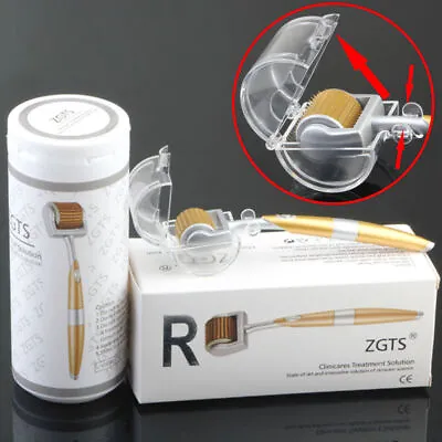 ZGTS Titanium Derma Roller 192 Micro Needles Scars Anti Aging Derma Roller • $19.99